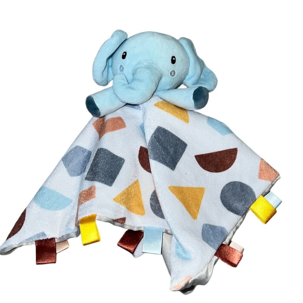 Parents Choice Elephant multi lovey lovie soft toy